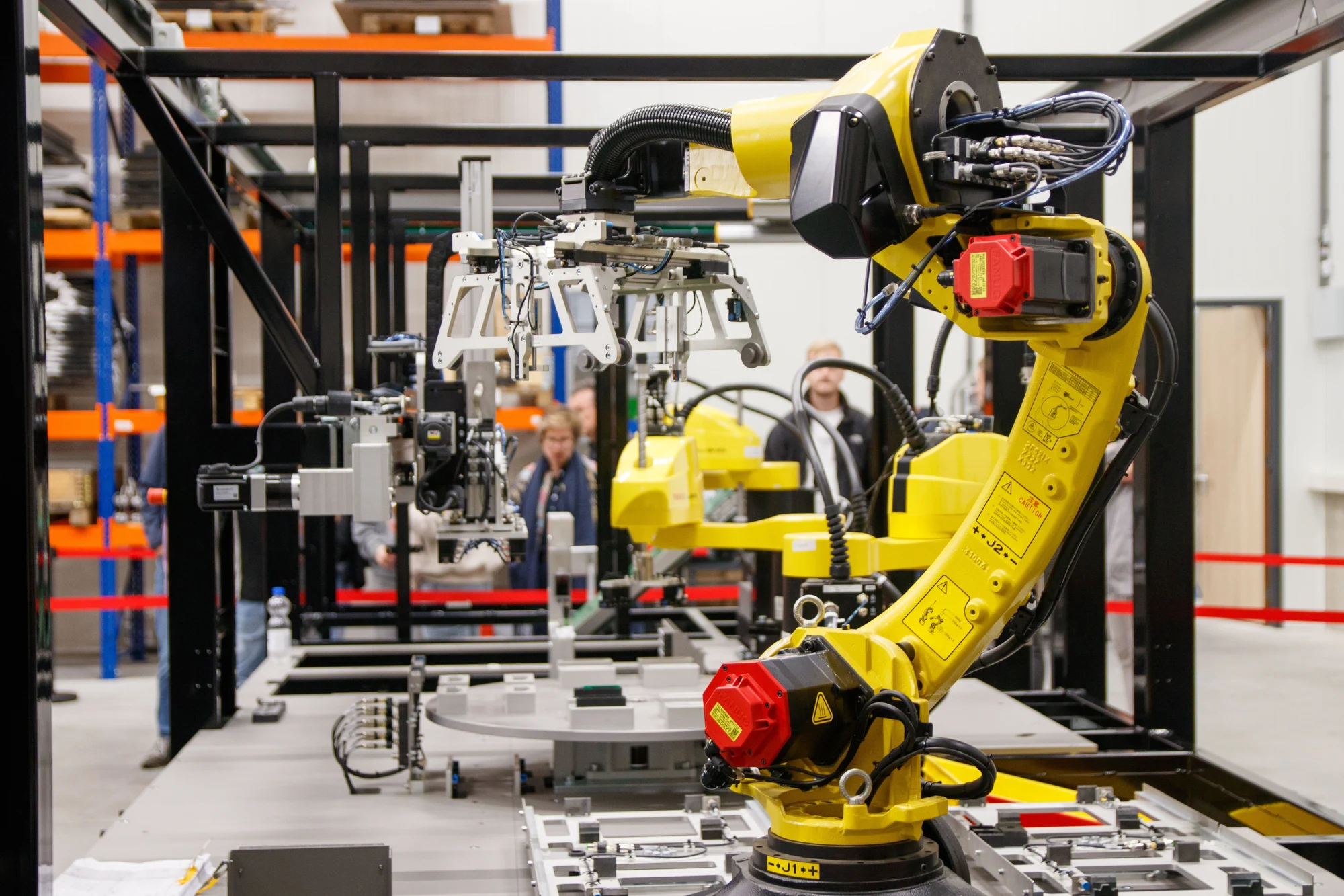 Industrial robotic arm illustrating robotic automation capabilities